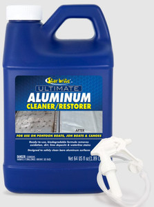 Restore Aluminum Boats! Ultimate Bilge Cleaner | 64oz Jug w/ Sprayer Restore Aluminum Boats! Ultimate Bilge Cleaner | 64oz Jug w/ Sprayer