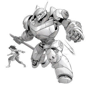 Pokémon Mecha Combat Vinyl Car Decal Sticker – Waterproof & UV-Resistant 8"