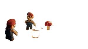 Mario Mushroom Garden Vinyl Car Decal Sticker – Waterproof & UV-Resistant 8"