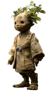 Anthropomorphized Tree Child Vinyl Car Decal Sticker – Waterproof & UV-Resistant 8"