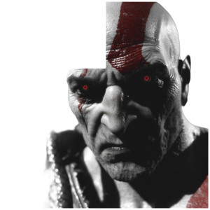 Kratos Vs Medusa Vinyl Car Decal Sticker – Waterproof & UV-Resistant 8"