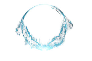 Glowing Portal Rift Vinyl Car Decal Sticker – Waterproof & UV-Resistant 8"