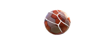 Soccer Ball Slam Vinyl Car Decal Sticker – Waterproof & UV-Resistant 8"