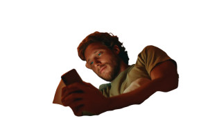 Dreamy Night Scroll Vinyl Car Decal Sticker – Waterproof & UV-Resistant 8"