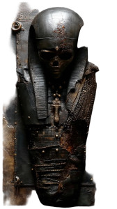 Egyptian Mummy V2 Vinyl Car Decal Sticker – Waterproof & UV-Resistant 8"