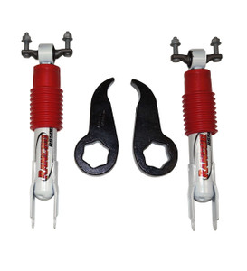 Rancho Leveling Kit Suspension | 2 Inch Lift for Chevy Silverado 2500/3500 & GMC Sierra 2500/3500 | Torsion Key with RS5000 Shock Absorbers Rancho Leveling Kit Suspension | 2 Inch Lift for Chevy Silverado 2500/3500 & GMC Sierra 2500/3500 | Torsion Key with RS5000 Shock Absorbers