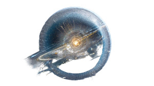 Dyson Sphere V2 Vinyl Car Decal Sticker – Waterproof & UV-Resistant 8"