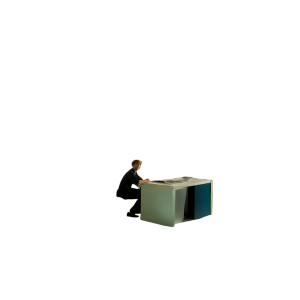 Recycled Vinyl Booth Vinyl Car Decal Sticker – Waterproof & UV-Resistant 8"