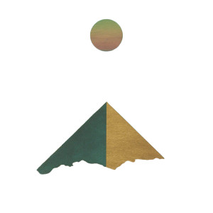 Surreal Golden Pyramid Vinyl Car Decal Sticker – Waterproof & UV-Resistant 8"