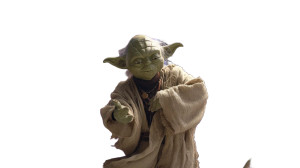 Dancing Yoda Vinyl Car Decal Sticker – Waterproof & UV-Resistant 8"