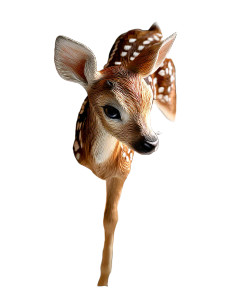 Fawn In Autumn Vinyl Car Decal Sticker – Waterproof & UV-Resistant 8" Fawn In Autumn Vinyl Car Decal Sticker – Waterproof & UV-Resistant 8"