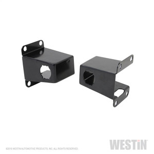 Westin Automotive Parking Aid Sensor Relocation Bracket 40-0015S Relocates OE Sensor To Westin Grille Guard Upright; Powder Coated Black Steel; Set Of 2 Westin Automotive Parking Aid Sensor Relocation Bracket 40-0015S Relocates OE Sensor To Westin Grille Guard Upright; Powder Coated Black Steel; Set Of 2