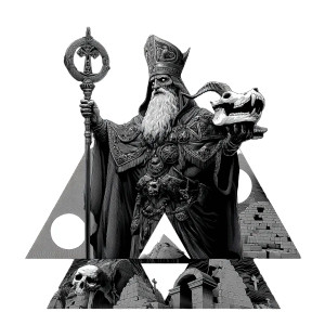 Evil Occult Master V2 Vinyl Car Decal Sticker – Waterproof & UV-Resistant 8"