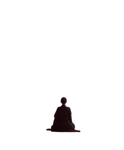 Zen Buddha Meditating Vinyl Car Decal Sticker – Waterproof & UV-Resistant 8"