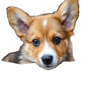 Corgi Puppy Basket Vinyl Car Decal Sticker – Waterproof & UV-Resistant 8" Corgi Puppy Basket Vinyl Car Decal Sticker – Waterproof & UV-Resistant 8"