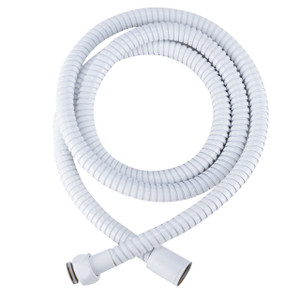 Dura Faucet 60 Inch White Shower Head Hose | RV Compatible, Flexible Stainless Steel Dura Faucet 60 Inch White Shower Head Hose | RV Compatible, Flexible Stainless Steel