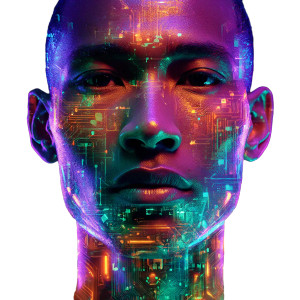 Futuristic Ai Model V2 Vinyl Car Decal Sticker – Waterproof & UV-Resistant 8"