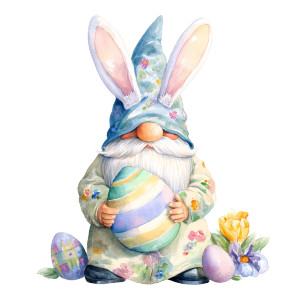 Chubby Gnome Easter Vinyl Car Decal Sticker – Waterproof & UV-Resistant 8" Chubby Gnome Easter Vinyl Car Decal Sticker – Waterproof & UV-Resistant 8"