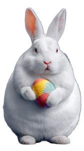 Fluffy Bunny Easter Vinyl Car Decal Sticker – Waterproof & UV-Resistant 8" Fluffy Bunny Easter Vinyl Car Decal Sticker – Waterproof & UV-Resistant 8"