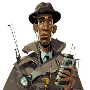 Black Inspector Gadget Vinyl Car Decal Sticker – Waterproof & UV-Resistant 8" Black Inspector Gadget Vinyl Car Decal Sticker – Waterproof & UV-Resistant 8"