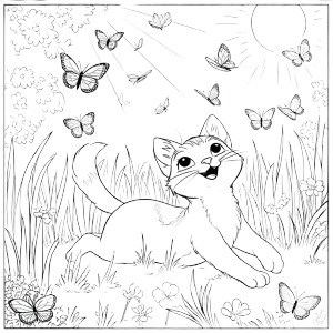 Playful Cat Scene Vinyl Car Decal Sticker – Waterproof & UV-Resistant 8" Playful Cat Scene Vinyl Car Decal Sticker – Waterproof & UV-Resistant 8"