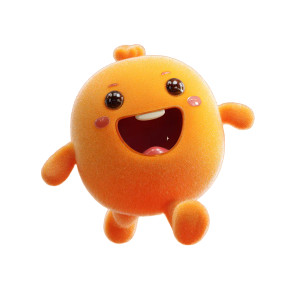 Taobao Mascot Vinyl Car Decal Sticker – Waterproof & UV-Resistant 8"