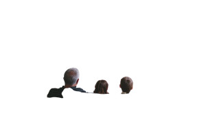 Family On Sofa Vinyl Car Decal Sticker – Waterproof & UV-Resistant 8"