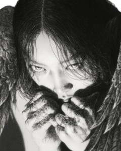 Evil Angel V4 Vinyl Car Decal Sticker – Waterproof & UV-Resistant 8"