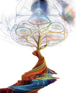 Divine Dream Tree Vinyl Car Decal Sticker – Waterproof & UV-Resistant 8"