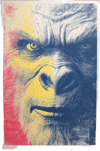 Cmyk Wolfman Monster Vinyl Car Decal Sticker – Waterproof & UV-Resistant 8"