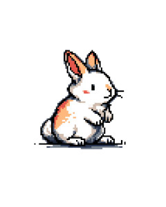 Pixel Rabbit Logo Vinyl Car Decal Sticker – Waterproof & UV-Resistant 8" Pixel Rabbit Logo Vinyl Car Decal Sticker – Waterproof & UV-Resistant 8"