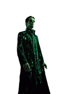 Neo In Matrix Vinyl Car Decal Sticker – Waterproof & UV-Resistant 8"