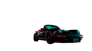 Fpv Porsche 911 Vinyl Car Decal Sticker – Waterproof & UV-Resistant 8"