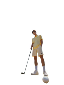 Golf Swing Preparation Vinyl Car Decal Sticker – Waterproof & UV-Resistant 8"