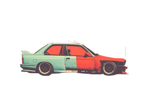 Futuristic Bmw Concept Vinyl Car Decal Sticker – Waterproof & UV-Resistant 8"