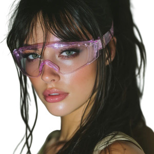 Futuristic Holographic Glasses Vinyl Car Decal Sticker – Waterproof & UV-Resistant 8" Futuristic Holographic Glasses Vinyl Car Decal Sticker – Waterproof & UV-Resistant 8"