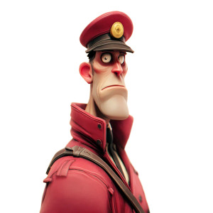 Greg Tf2 Left Vinyl Car Decal Sticker – Waterproof & UV-Resistant 8"