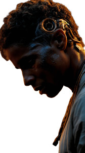 Sci-Fi Heroic Standoff Vinyl Car Decal Sticker – Waterproof & UV-Resistant 8"