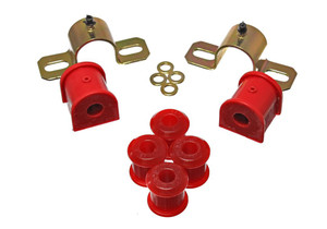 Enhance Your Jeep Wrangler TJ Handling | Energy Suspension Red Polyurethane Stabilizer Bar Mount Bushings