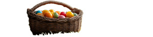 Rustic Easter Basket Vinyl Car Decal Sticker – Waterproof & UV-Resistant 8"