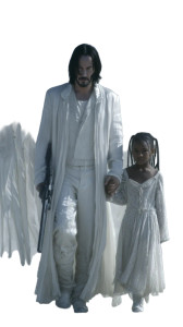 Angel Keanu Reeves Vinyl Car Decal Sticker – Waterproof & UV-Resistant 8"