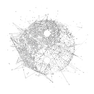 Yin-Yang Network Vinyl Car Decal Sticker – Waterproof & UV-Resistant 8"