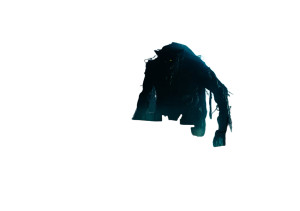 Ominous Water Creature Vinyl Car Decal Sticker – Waterproof & UV-Resistant 8"