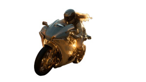 Female Motorcyclist Sunset Vinyl Car Decal Sticker – Waterproof & UV-Resistant 8" Female Motorcyclist Sunset Vinyl Car Decal Sticker – Waterproof & UV-Resistant 8"