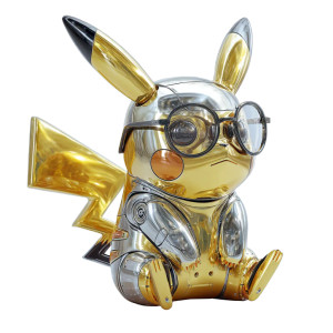 Sorayama Pikachu Vinyl Car Decal Sticker – Waterproof & UV-Resistant 8" Sorayama Pikachu Vinyl Car Decal Sticker – Waterproof & UV-Resistant 8"