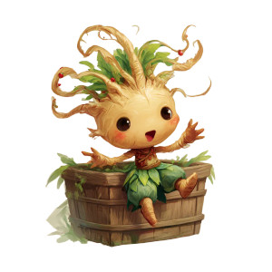 Ginseng Sprite Vinyl Car Decal Sticker – Waterproof & UV-Resistant 8" Ginseng Sprite Vinyl Car Decal Sticker – Waterproof & UV-Resistant 8"