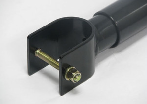 Holman 54 Inch Ladder Rack Cross Bar | Pro III Series | Black Steel | Made in USA