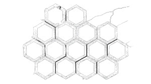 Honeycomb Illustration Vinyl Car Decal Sticker – Waterproof & UV-Resistant 8" Honeycomb Illustration Vinyl Car Decal Sticker – Waterproof & UV-Resistant 8"