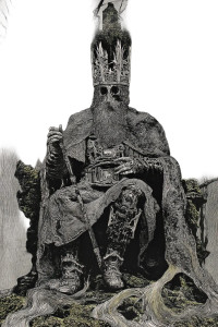 Old Dead King Vinyl Car Decal Sticker – Waterproof & UV-Resistant 8"