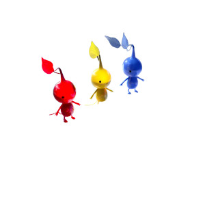 Dancing Pikmin Trio Vinyl Car Decal Sticker – Waterproof & UV-Resistant 8"